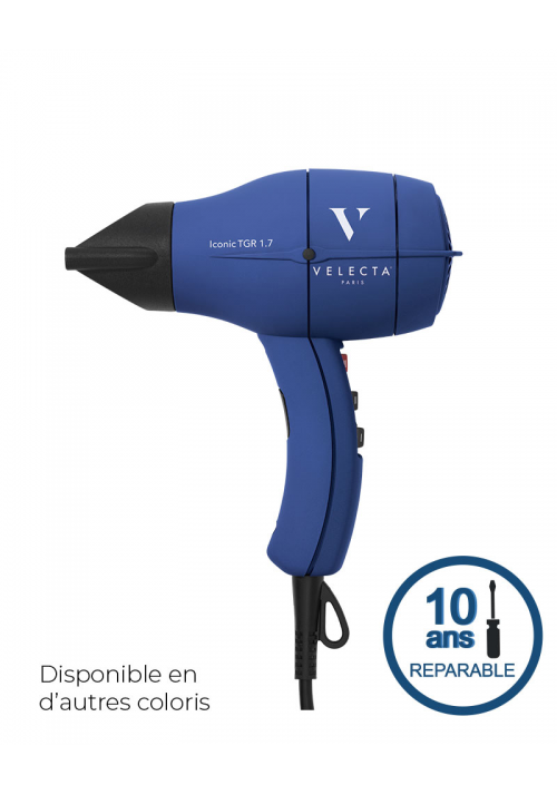 ICONIC TGR 1.7 (ex TGR 3600 XS) - Professional quality hairdryer ultra-light and compact - Velecta Paris