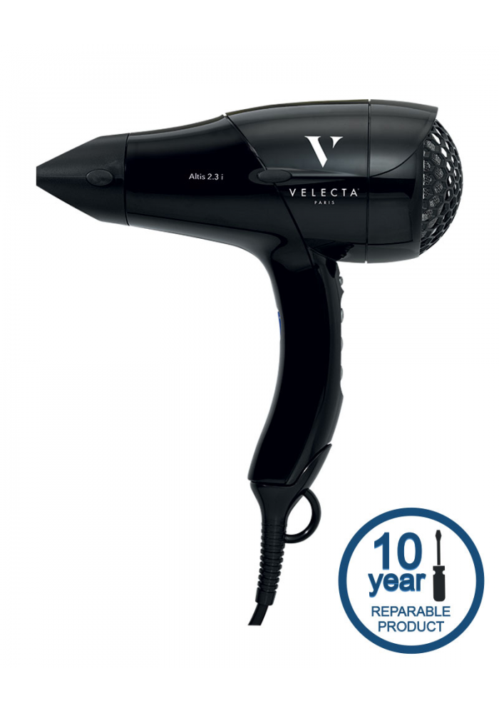 Altis 2.3 i - Professional quality hairdryer with advanced technology: long life digital motor- Velecta Paris