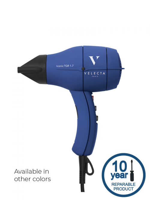 ICONIC TGR 1.7 (ex TGR 3600 XS) - Professional quality hairdryer ultra-light and compact - Velecta Paris