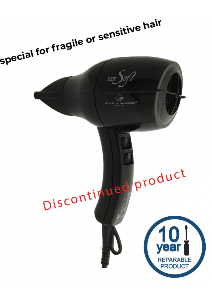 TGR SOFT – Professional hairdryer for a gently drying