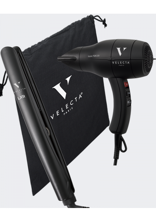 Coffret "Exclusif" - Sèche-cheveux anti-frizz et puissant avec lisseur boucleur