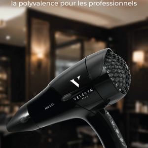 ✂️ Version expertise & performance salon Altis 2.3 i — La puissance au service de votre savoir-faire. Ultra-puissant - Ultra-polyvalent. Conçu pour les exigences du salon. Un flux d’air haute performance pour un séchage rapide et maîtrisé, une précision optimale pour le brushing, le lissage ou le travail de volume. #VelectaParis #sèchecheveux #FabricationFrançaise #altis #polyvalence