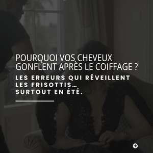 Cheveux qui gonflent, frisottis, humidité, anti-frizz et coiffage d’été : certaines coiffures paraissent nettes juste après le brushing… puis changent complètement quelques heures plus tard. La fibre regonfle, les frisottis réapparaissent et le mouvement perd en définition.Et souvent, cela ne vient pas uniquement des cheveux eux-mêmes. Préparation de la fibre, quantité de produit, orientation du flux d’air ou chaleur excessive : plusieurs petits détails influencent directement le rendu final.Dans ce carrousel, on vous partage les erreurs les plus fréquentes qui favorisent l’effet mousseux après le coiffage, ainsi que les gestes qui permettent de garder une matière plus souple, plus disciplinée et plus agréable à porter pendant l’été.Parce qu’aujourd’hui, le vrai beau résultat n’est plus une coiffure figée. C’est une matière qui bouge naturellement… sans perdre sa tenue.@elevenaustralia_france @elevenaustraliafrance.pro @agence.onze#AntiFrizz #CheveuxHumides #BrushingEte #GlossyHair #ProtectionChaleur #VelectaParis