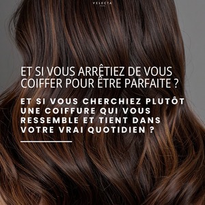 Ce n’est pas parce qu’une coiffure n’est pas parfaitement lisse, parfaitement figée ou parfaitement symétrique qu’elle est ratée.À force de vouloir tout contrôler, on finit parfois par multiplier les passages, augmenter la chaleur ou corriger chaque mouvement naturel… au risque de fragiliser les cheveux et de compliquer inutilement sa routine.L’essentiel est plutôt de partir de ce dont vos cheveux ont réellement besoin ce jour-là :plus de volume, une finition plus lisse, des boucles mieux définies, ou simplement un séchage rapide et confortable.Quelques bons réflexes peuvent déjà faire toute la différence :- retirer l’excès d’humidité avant le coiffage - choisir une température adaptée à la nature de ses cheveux - diriger le souffle des racines vers les pointes - éviter de repasser inutilement sur les mêmes zones - terminer par quelques secondes d’air froid pour fixer le résultatLes bons outils ne sont pas là pour transformer vos cheveux, mais pour accompagner leur texture, simplifier vos gestes et vous aider à obtenir une coiffure agréable à porter au quotidien.Parce qu’une belle coiffure n’est pas forcément parfaite.Elle doit surtout vous ressembler.Découvrez les outils coiffants Velecta Paris via le lien en bio.#RoutineCapillaire #ConseilsCheveux #SecheCheveuxProfessionnel #BrushingMaison #VelectaParis