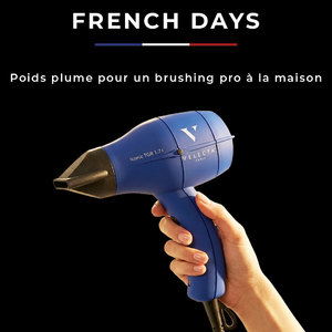 ✨ French Days : L’Iconic TGR 1.7 i s’invite dans votre routine ! ✨Et si votre sèche-cheveux devenait votre meilleur allié beauté, aussi performant que stylé ?Découvrez l’Iconic TGR 1.7 i : ultra-léger, compact et doté d’une fonction antifrizz pour des cheveux lisses, brillants et sans frisottis. Disponible en 3 coloris – bleu céleste, rose poudré et noir intense – il allie technologie pro et design élégant pour un coiffage parfait, où que vous soyez.Pourquoi l’adopter ? ✅ Un poids plume pour une utilisation ultra-confortable ✅ Antifrizz intégré pour dompter les cheveux rebelles en un clin d’œil ✅ 3 coloris tendance pour assortir votre outil à votre style ✅ Compact et nomade, idéal pour les voyages ou les petits espaces💡 Le bon plan ?Pendant les French Days (du 24/04 au 05/05), l’Iconic TGR 1.7 i est à -25% ! Une offre exclusive pour vous équiper d’un sèche-cheveux professionnel, sans compromis sur la qualité.👉 Disponible dès maintenant via le lien en bio – et si vous hésitez entre les coloris, nos experts sont là pour vous conseiller !#IconicTGR #FrenchDays #SècheCheveuxPro #Antifrizz #VelectaParis #BeautéSansCompromis