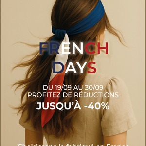 🌟✨ Ne manquez pas les French Days chez Velecta Paris ! ✨🌟 Du 19 au 30 septembre, profitez de remises exceptionnelles allant jusqu’à -40% sur nos produits de qualité professionnelle, fabriqués en France. Offrez à vos cheveux le meilleur de la technologie et du savoir-faire français💇‍♀️🇫🇷 #VelectaParis #Velecta #FrenchDays #Promo #sèchecheveux #fabriquéenFrance
