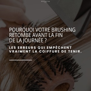 Brushing qui tient, anti-frizz, coiffure longue tenue et résultat salon : si votre brushing retombe avant la fin de la journée, le problème ne vient pas toujours de vos cheveux. Il vient souvent de petits détails techniques oubliés pendant le séchage.Cheveux trop mouillés, sections approximatives, mauvais flux d’air ou finition négligée : ces réflexes ont un vrai impact sur la tenue du résultat.Dans ce carrousel, on vous partage les erreurs les plus fréquentes et les gestes qui permettent d’obtenir un brushing plus net, plus souple et plus durable, sans effet figé.Le vrai objectif n’est pas de “coiffer plus”. C’est de mieux travailler la matière dès le départ.#BrushingQuiTient #AntiFrizz #BrushingLongueTenue #ConseilsCoiffure #ResultatSalon #VelectaParis