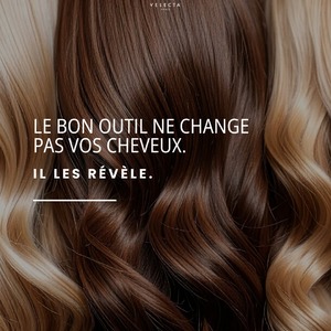 La beauté de vos cheveux ne dépend pas de leur capacité à devenir parfaitement lisses, parfaitement disciplinés ou totalement différents de leur nature.Elle dépend surtout des gestes que vous adoptez et des outils que vous choisissez pour les accompagner.Avant de commencer votre coiffage, pensez d’abord au résultat que vous recherchez :- démêler sans tirer - lisser les longueurs - apporter du volume aux racines - conserver le mouvement naturel - travailler seulement quelques mèchesCette intention permet de choisir le bon outil, mais aussi d’éviter de multiplier les passages et de manipuler inutilement l’ensemble de la chevelure.Pour une finition plus homogène, travaillez par sections et gardez des gestes réguliers. Inutile d’exercer une forte pression : la précision compte davantage que la force.Un outil adapté doit avant tout correspondre à votre type de cheveux, à leur longueur et à la façon dont vous aimez réellement vous coiffer au quotidien.Parce que le bon outil n’est pas celui qui transforme vos cheveux.C’est celui qui révèle leur mouvement, facilite vos gestes et rend votre routine plus agréable.Découvrez les nouveautés Velecta Paris via le lien en bio.#AccessoireCheveux #RoutineCapillaire #ConseilsCoiffure #CoiffageCheveux #VelectaParis