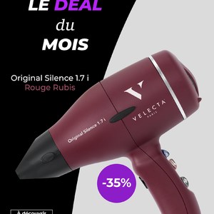 🌟 Offrez-vous le meilleur de la technologie capillaire avec notre offre du mois de Septembre ! Découvrez l’Original Silence 1.7 i : un sèche-cheveux léger et ultra-silencieux.✨ Son design ergonomique et ses performances optimales vous garantissent un séchage rapide tout en préservant votre bien-être. Ne laissez pas le bruit perturber votre moment de détente ! Profitez de notre offre spéciale et faites l’expérience du silence. #VelectaParis #Velecta #sèchecheveux #fabriquéenFrance #BeautéSilencieuse #OriginalSilence #OffreSeptembre